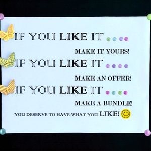 'If You Like It" sign